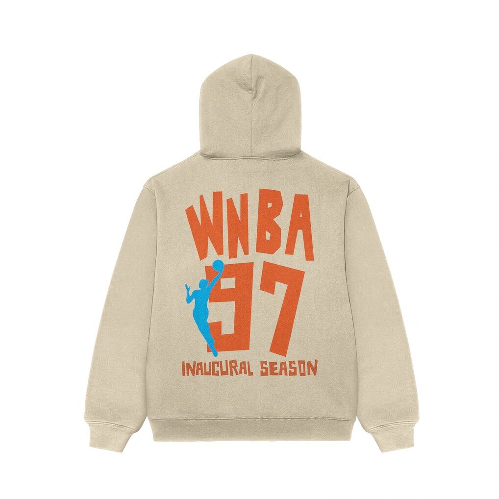 WNBA Playa Society Unisex Established Hoodie - Oatmeal