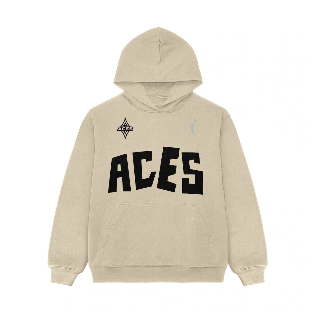 Las Vegas Aces Playa Society Unisex Established Hoodie - Oatmeal