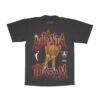 Atlanta Dream Playa Society Unisex Sketch T-Shirt - Black - Front View