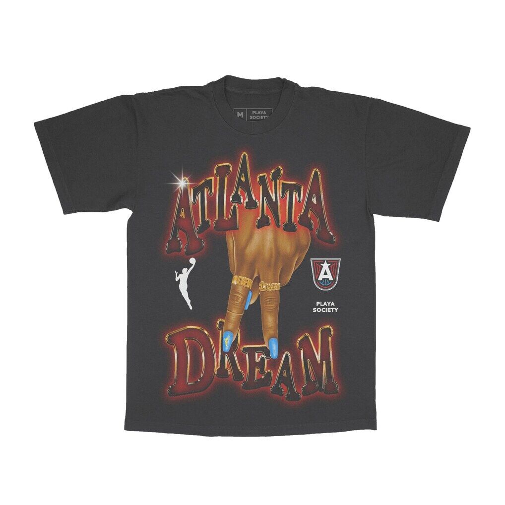 Atlanta Dream Playa Society Unisex Sketch T-Shirt