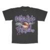 Golden State Valkyries Playa Society Unisex Sketch T-Shirt - Black - Front View
