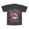 Portland Fire Playa Society Unisex Sketch T-Shirt - Black - Front View
