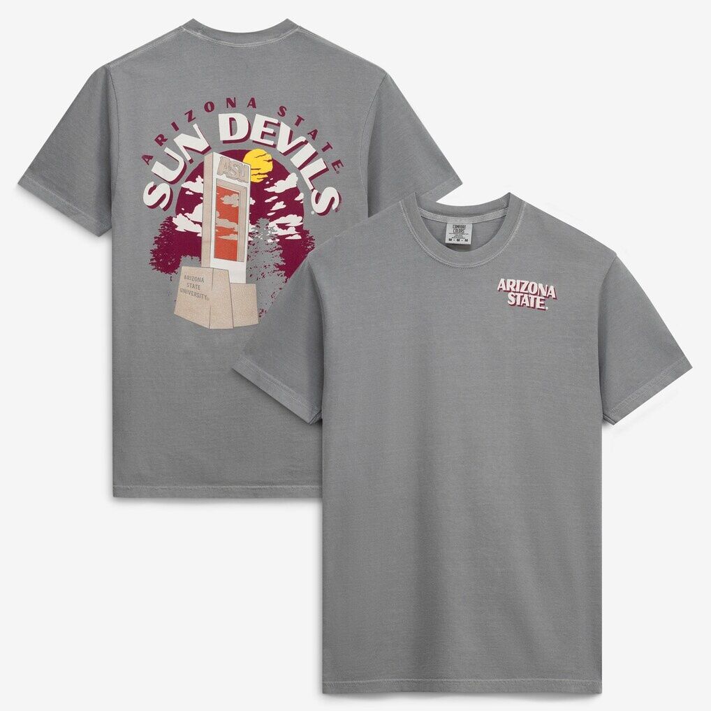 Arizona State Sun Devils Comfort Colors Team Statue T-Shirt