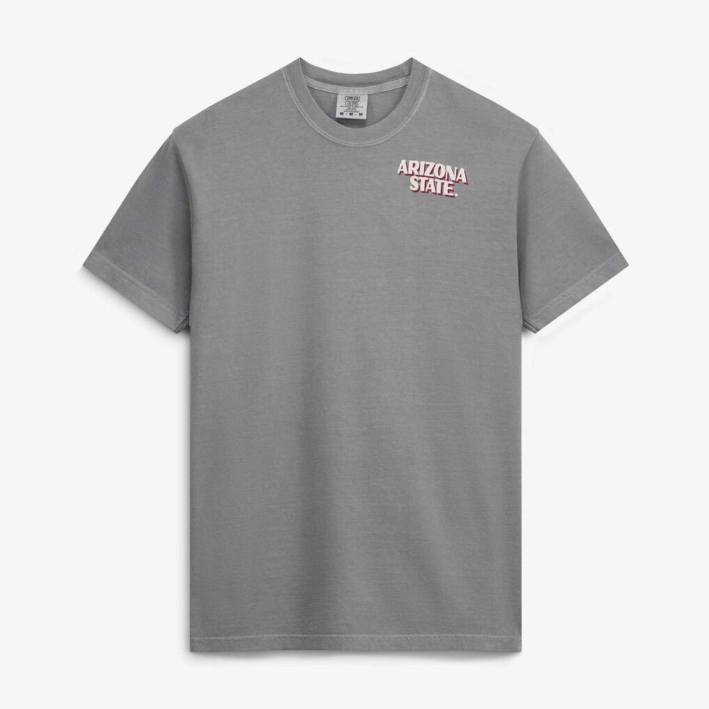 Arizona State Sun Devils Comfort Colors Team Statue T-Shirt