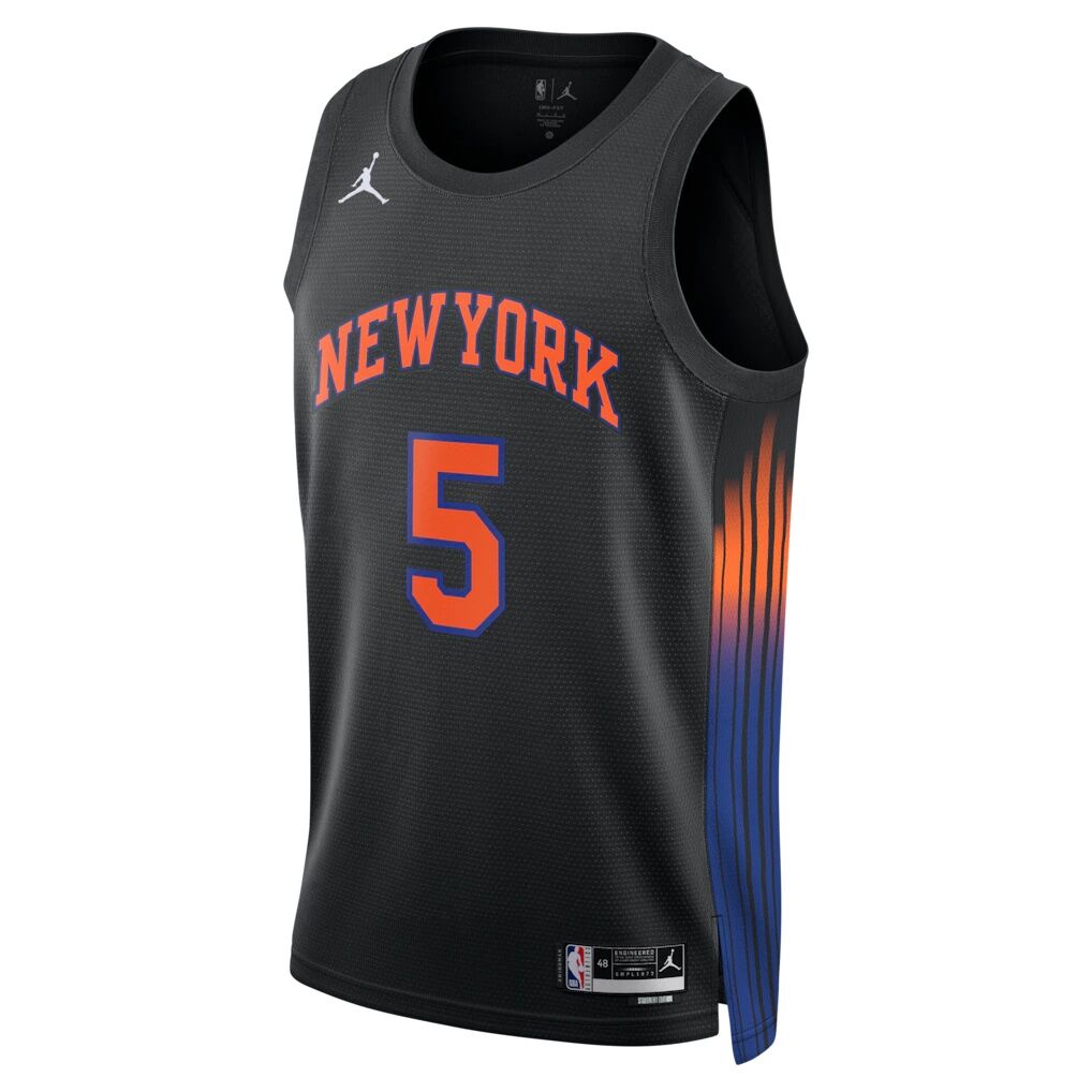 José Alvarado New York Knicks Jordan Brand Unisex Swingman Jersey - Statement Edition