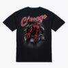Chicago Bulls Mitchell & Ness Breakthrough T-Shirt - Black - Detail View