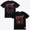 Chicago Bulls Mitchell & Ness Breakthrough T-Shirt - Black - Front View