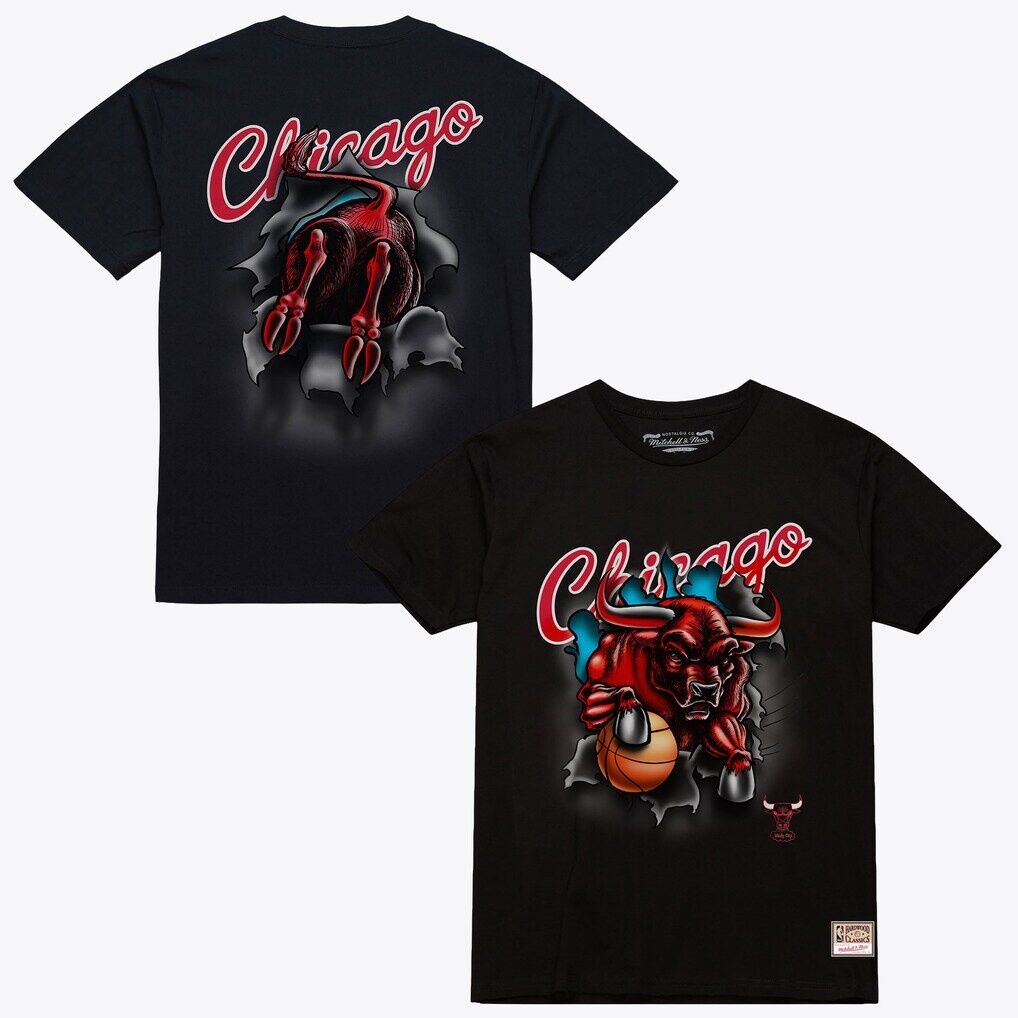 Chicago Bulls Mitchell & Ness Breakthrough T-Shirt
