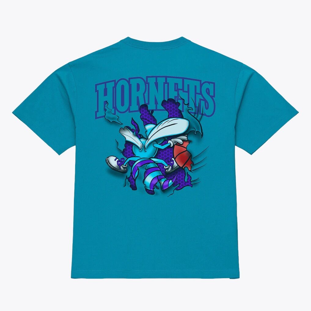 Charlotte Hornets Mitchell & Ness Breakthrough T-Shirt