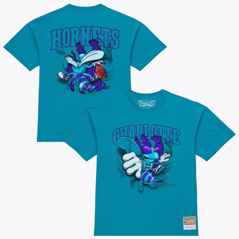 Charlotte Hornets Mitchell & Ness Breakthrough T-Shirt