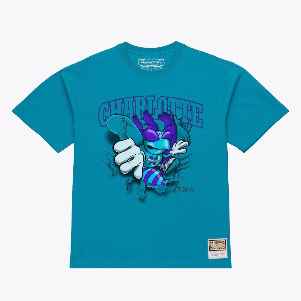 Charlotte Hornets Mitchell & Ness Breakthrough T-Shirt