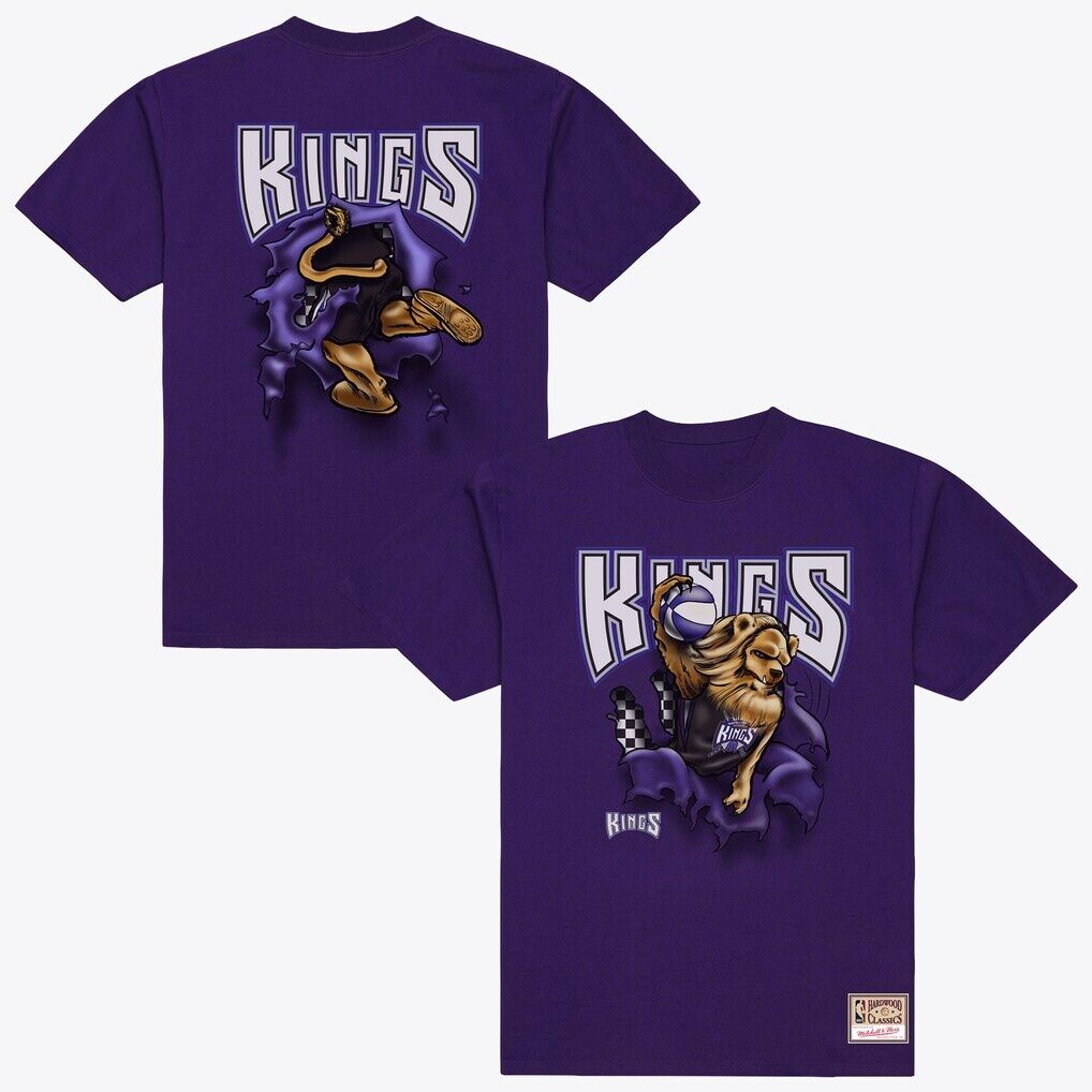 Sacramento Kings Mitchell & Ness Breakthrough T-Shirt