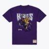 Sacramento Kings Mitchell & Ness Breakthrough T-Shirt - Purple - Side View