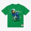Dallas Mavericks Mitchell & Ness Breakthrough T-Shirt - Green - Front View