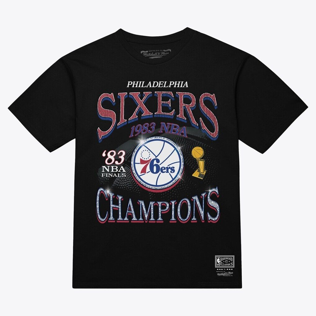 Philadelphia 76ers Mitchell & Ness Champions Era T-Shirt