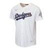Los Angeles Dodgers Nike Youth 2026 Gold Collection Home Replica Jersey - White - Side View