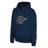 Oklahoma City Thunder Stadium Essentials Youth Legends Elementized Hoodie - Navy - Side View
