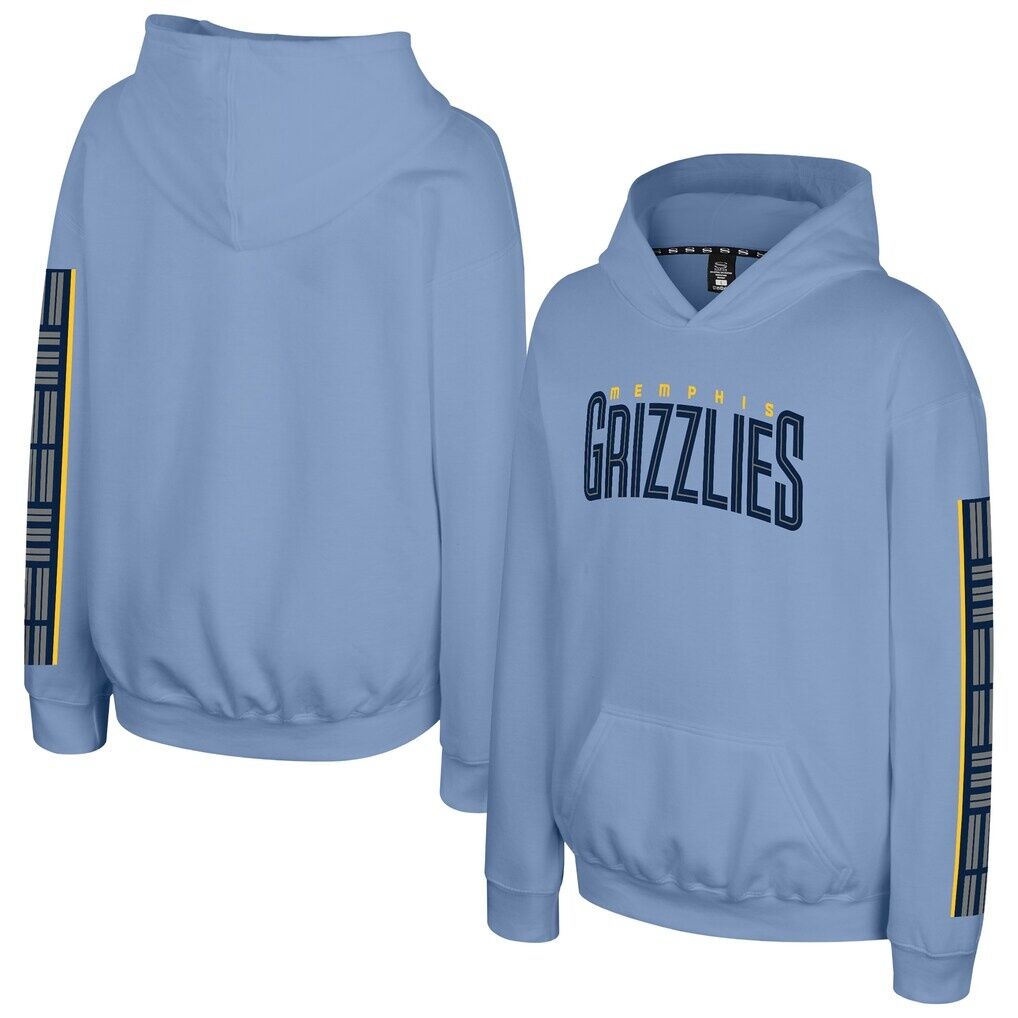 Memphis Grizzlies Stadium Essentials Youth Legends City Star Hoodie - Light Blue