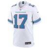 Chimere Dike Tennessee Titans Nike Game Jersey - White - Side View