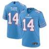 Carnell Tate Tennessee Titans Nike 2026 NFL Draft First Round Pick No. 4 Team Game Jersey - - Front View