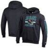 Jacksonville Jaguars Champion Powerblend Hoodie - Black - Front View