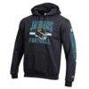 Jacksonville Jaguars Champion Powerblend Hoodie - Black - Side View