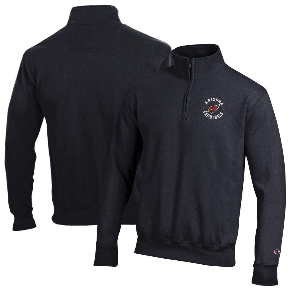 Arizona Cardinals Champion Powerblend Quarter-Zip Pullover