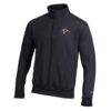 Atlanta Falcons Champion Powerblend Quarter-Zip Pullover - Black - Side View