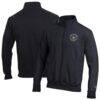 New Orleans Saints Champion Powerblend Quarter-Zip Pullover - Black - Front View