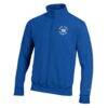 New York Giants Champion Powerblend Quarter-Zip Pullover - - Side View