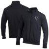 Atlanta Falcons Champion Powerblend Quarter-Zip Pullover - Black - Front View