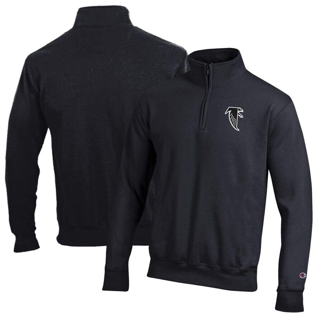 Atlanta Falcons Champion Powerblend Quarter-Zip Pullover