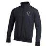 Atlanta Falcons Champion Powerblend Quarter-Zip Pullover - Black - Side View