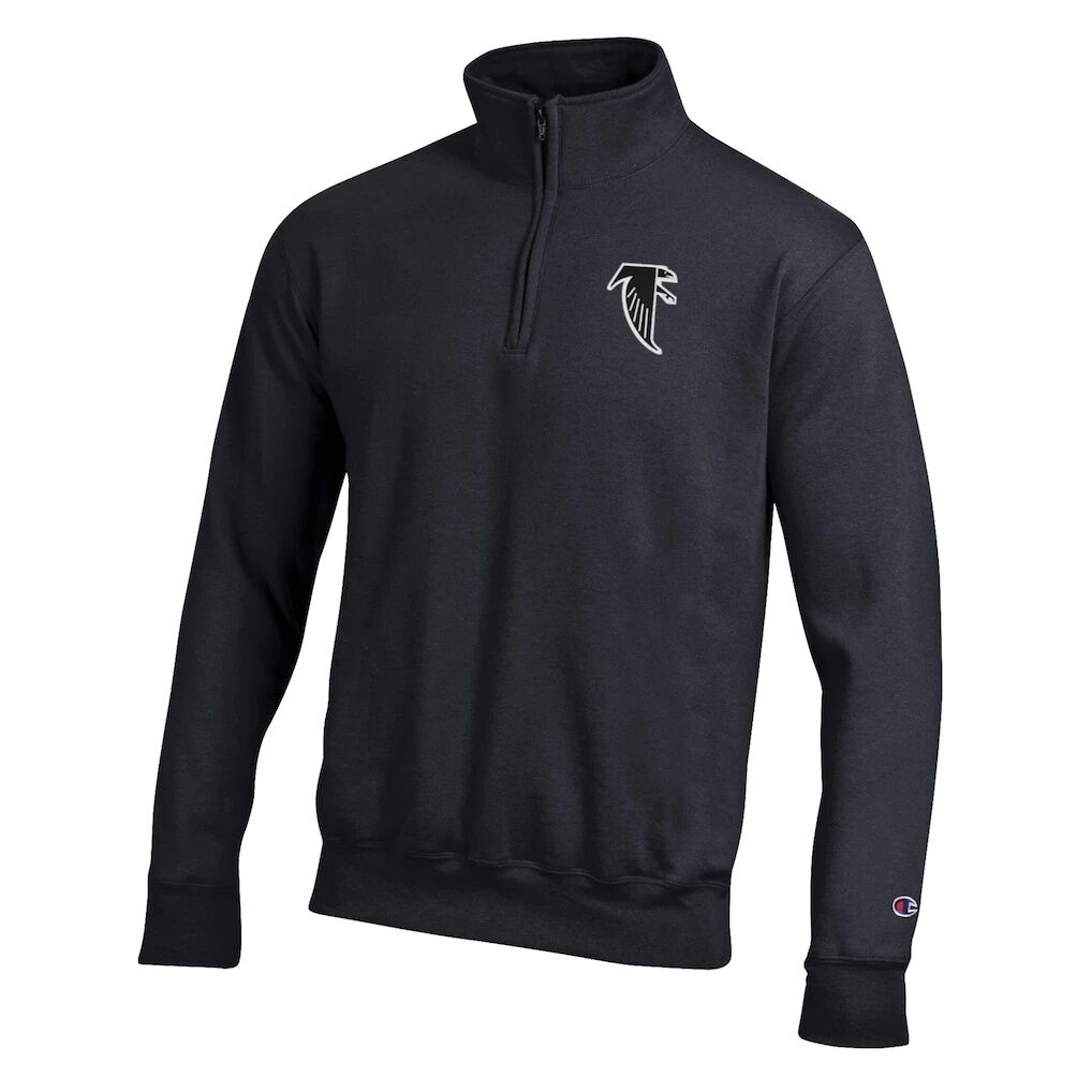 Atlanta Falcons Champion Powerblend Quarter-Zip Pullover
