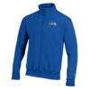Seattle Seahawks Champion Powerblend Quarter-Zip Pullover - - Side View
