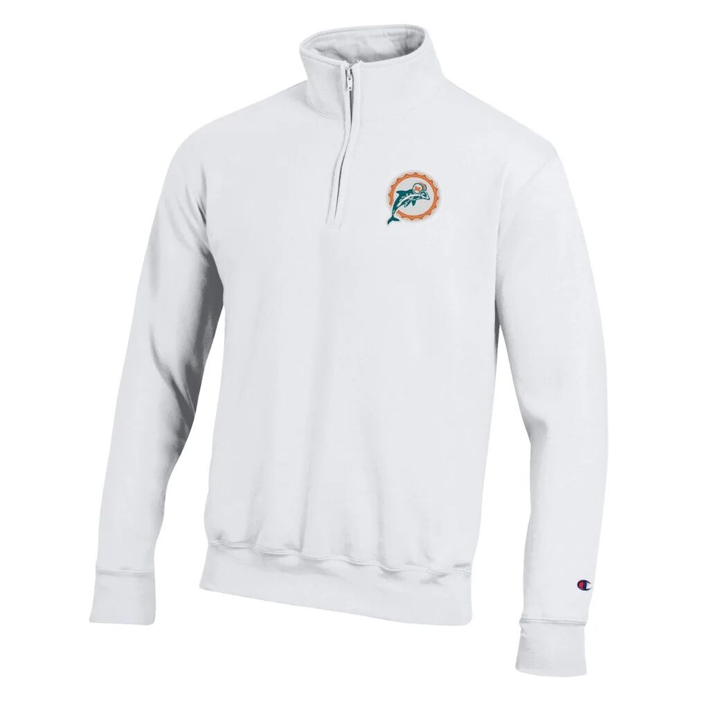 Miami Dolphins Champion Powerblend Quarter-Zip Pullover