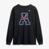 American Conference Long Sleeve T-Shirt - Black - Front View