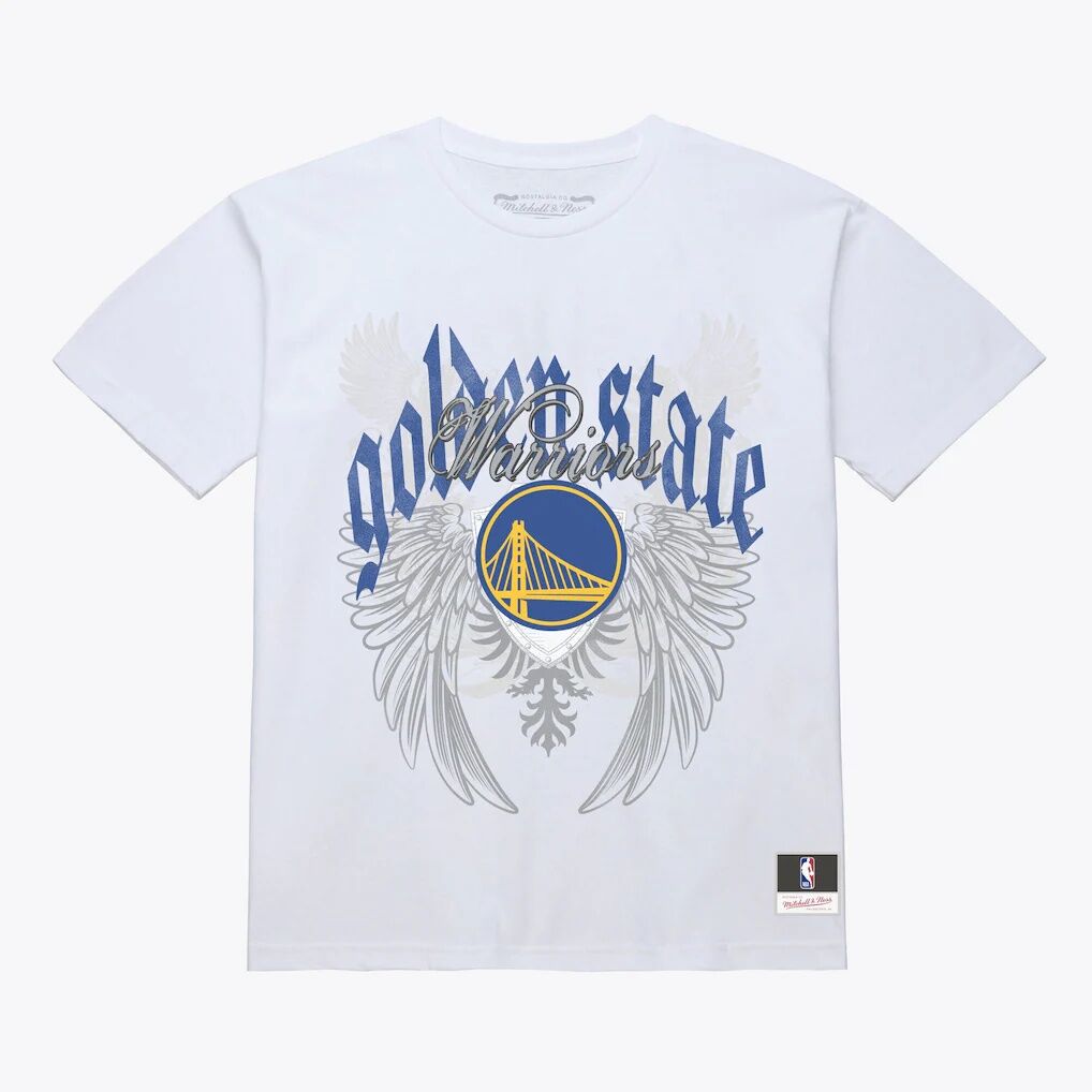 Golden State Warriors Mitchell & Ness Old English Classic T-Shirt