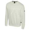 Los Angeles Lakers Stadium Essentials Unisex Debossed Monochrome Logo Sweatshirt - Cream - Side View