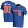 Boise State Broncos GameDay Greats Youth Lightweight Collegiate Softball NIL Pick-A-Player Fashion Jersey - - Front View