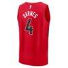 Scottie Barnes Toronto Raptors Fashion7 Fast Break Replica Jersey - Red - Alt2
