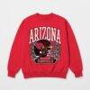 Arizona Cardinals Gameday Couture Women's Classic Archives Premium Fleece Sweatshirt - - Front View