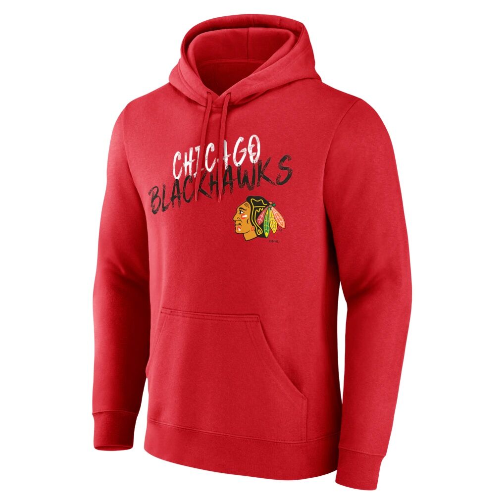 Chicago Blackhawks  Hustle Personalized Name & Number Hoodie