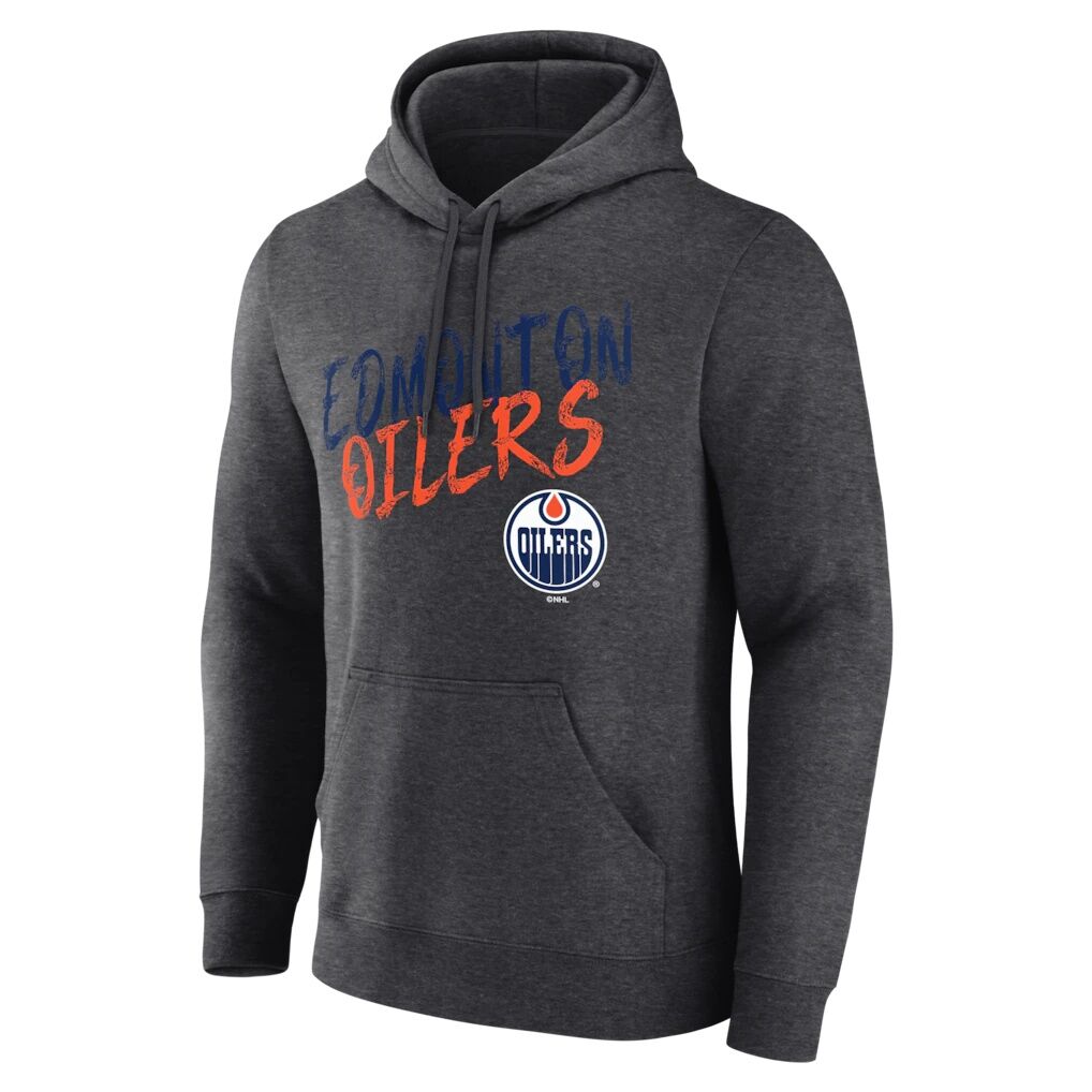Edmonton Oilers  Hustle Personalized Name & Number Hoodie
