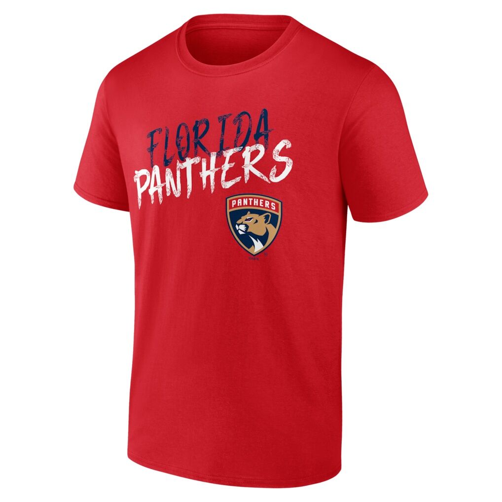 Florida Panthers  Hustle Personalized Name & Number T-Shirt