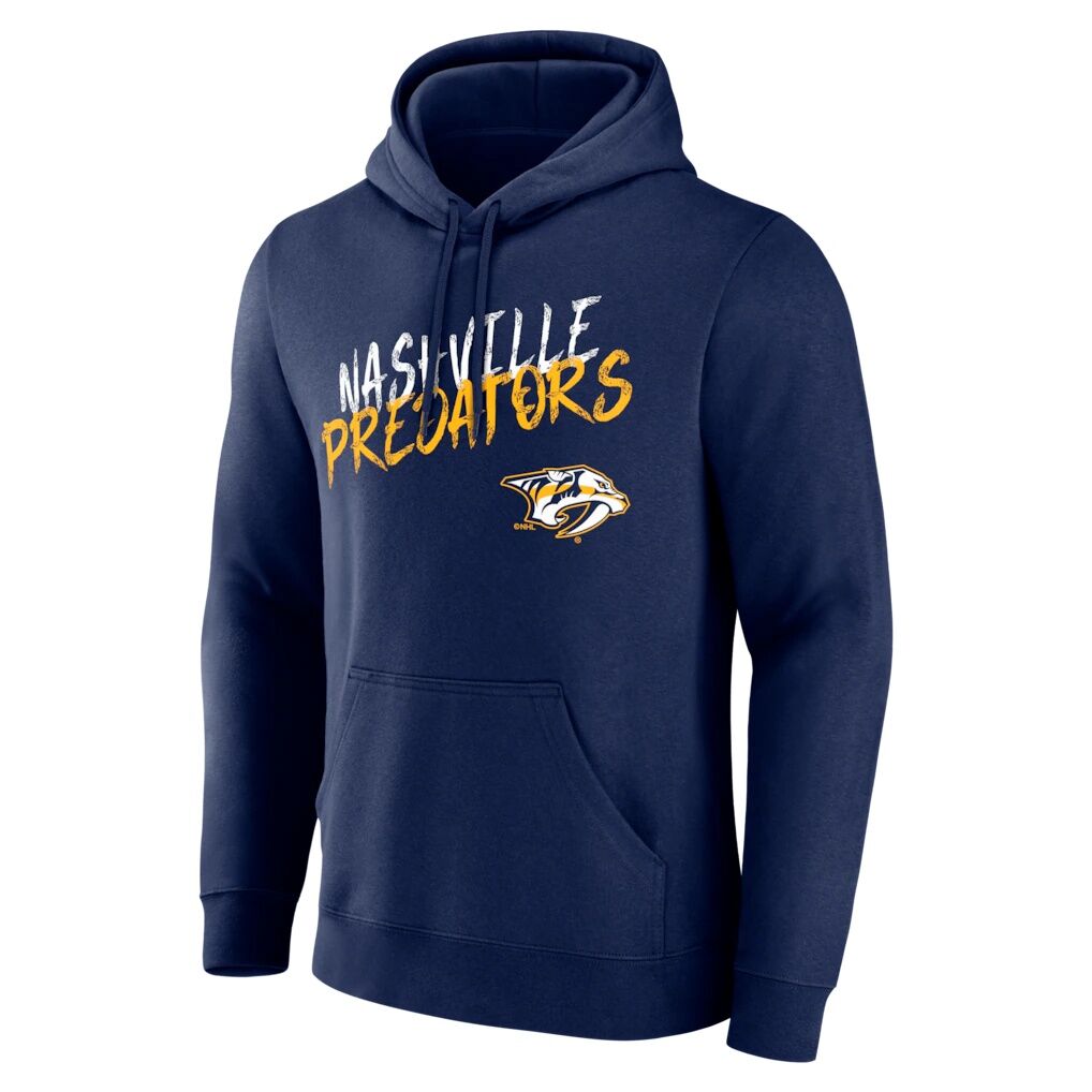 Nashville Predators Big & Tall Hustle Personalized Name & Number Hoodie