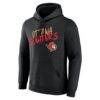 Ottawa Senators Hustle Personalized Name & Number Hoodie - Black - Side View