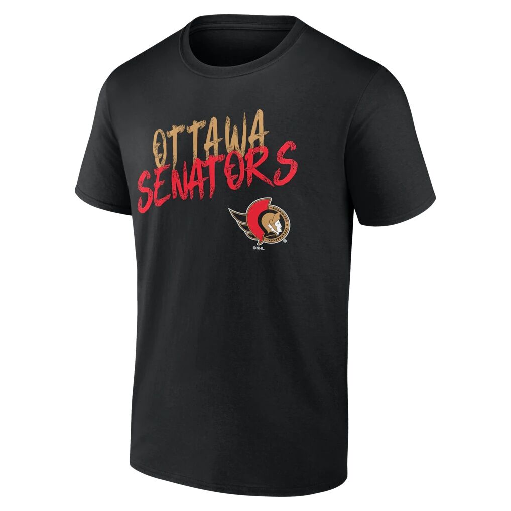 Ottawa Senators  Hustle Personalized Name & Number T-Shirt