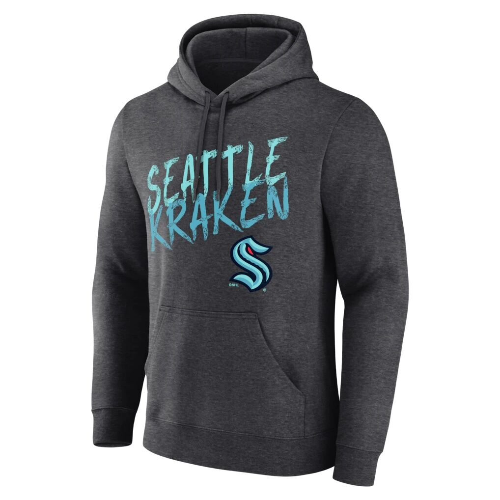 Seattle Kraken  Hustle Personalized Name & Number Hoodie