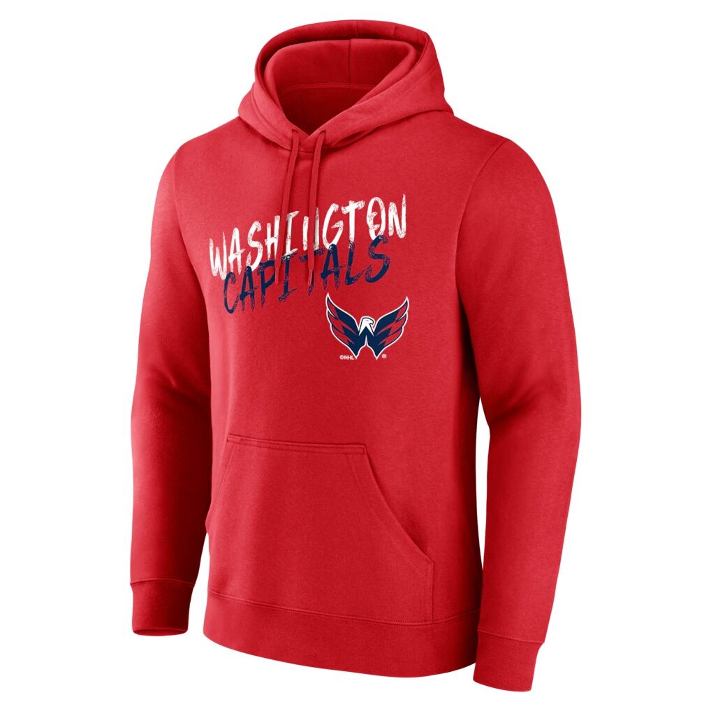 Washington Capitals  Hustle Personalized Name & Number Hoodie
